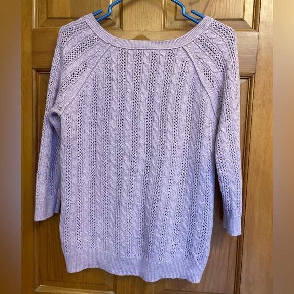 American Eagle Lilac Knitted Sweater - Picture 4 of 4